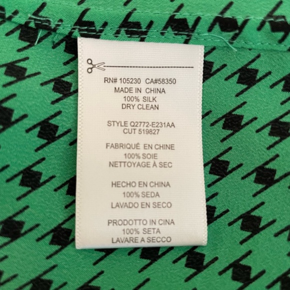 Kate moss for equipment slim signature silk shirt - Picture 3 of 5